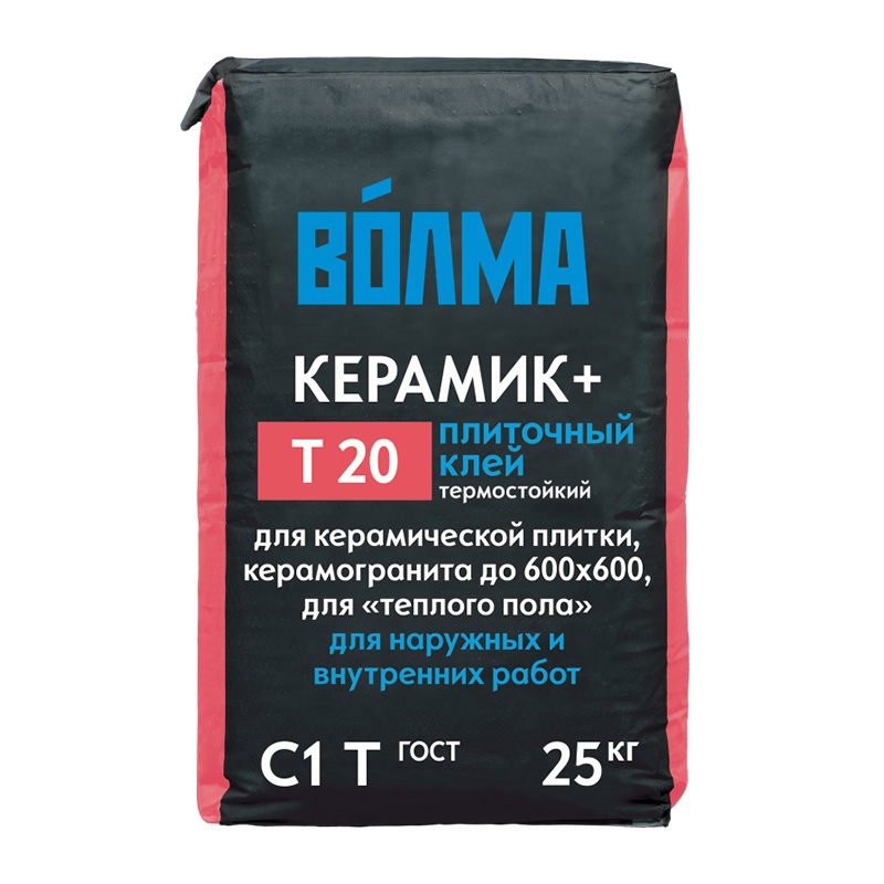 Клей для плитки Волма Керамик-плюс (25 кг)